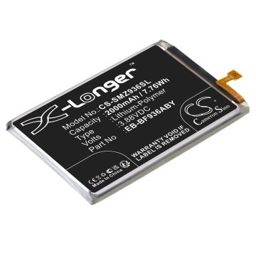Samsung puhelimen Galaxy Z Fold4 / SM-F936J yhteensopiva akku 2000mAh