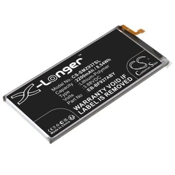 Samsung puhelimen Galaxy Z Fold4 / SM-F936J yhteensopiva akku 2200mAh