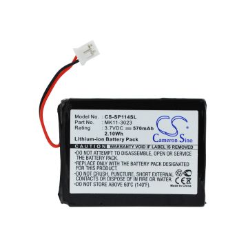 Sony PlayStation 3 Langattoman Qwerty Näppäimistön akku 570 mAh