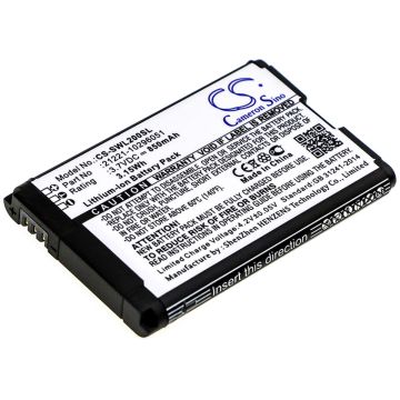 Siemens laitteen kaukosäädin Rexton / WL200AP yhteensopiva akku 850mAh