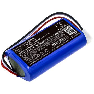 Terumo lääketieteellisen laitteen TE-SS800 Infusion Pump yhteensopiva akku 3400mAh