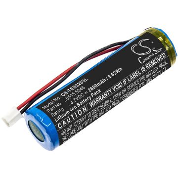Testo tutkimuslaitteen 320 Combustion Analyzer yhteensopiva akku 2600mAh