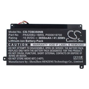 Toshiba CB35-A3120, CB35-B3330, CB35-B3340 akku 3850mAh