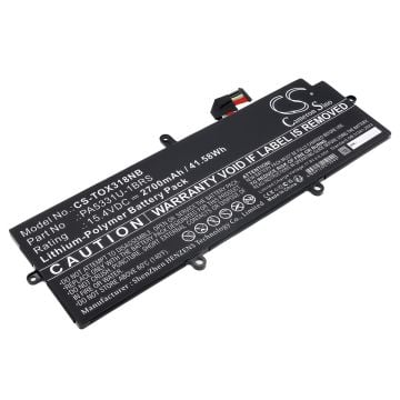 Toshiba kannettavan tietokoneen Dynabook Portege A30 / Dynabook Portege A30-E-10K yhteensopiva akku 2700mAh