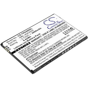 TP-Link älypuhelinten Neffos A5 / TP7032A yhteensopiva akku 2600mAh