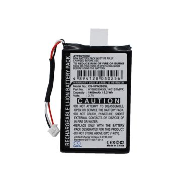 VDO Dayton MA3060, PN1000, PN2050 akku 1400mAh