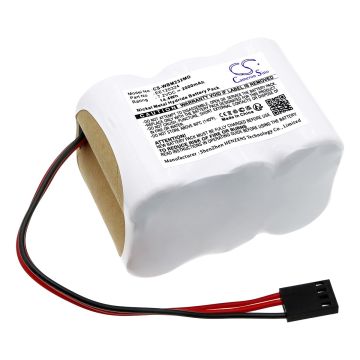 Graystad lääketieteellisen laitteen GSI 17 / AM 232 yhteensopiva akku 2000mAh