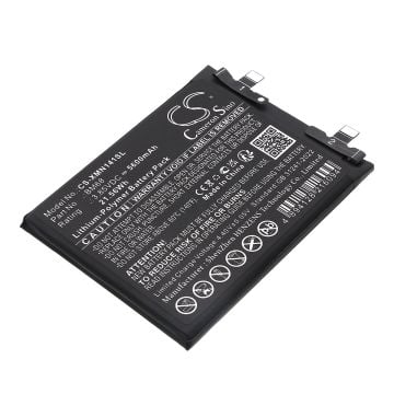 Redmi puhelimen 24115RA8EC / 24115RA8EG yhteensopiva akku 5600mAh