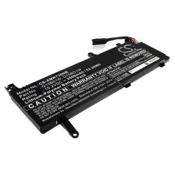 Xiaomi kannettavan tietokoneen 171502-AD / 171502-AI yhteensopiva akku 3500mAh