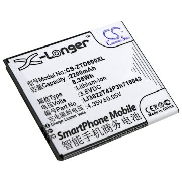 ZTE Blade D6 Akku 2200 mAh