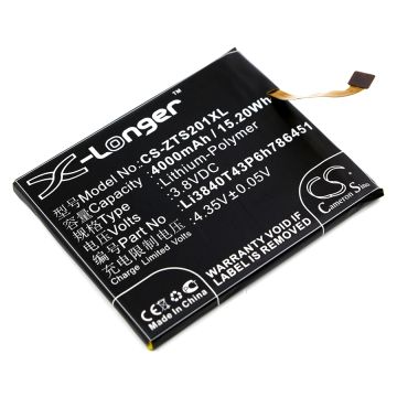 ZTE S2014, Voyage Plus akku 4000 mAh