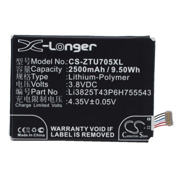 ZTE Grand SII, Q705U, S221 akku 2500 mAh