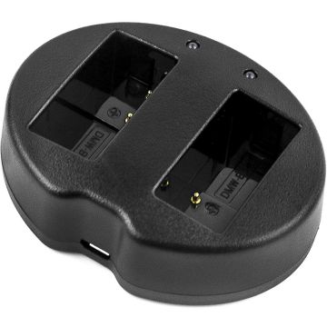 Panasonic DMW-BLC12 / Leica BP-DC12 yhteensopiva USB-akkulaturi