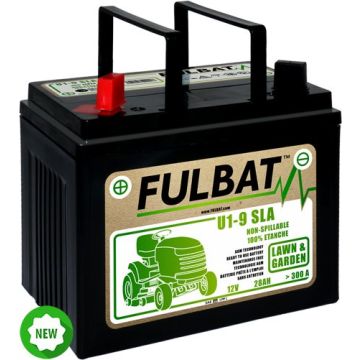 Fulbat U1-9 AGM 12V 28Ah 300CCA ajettavan ruohonleikkurin akku