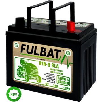 Fulbat U1R-9 AGM 12V 28Ah 300CCA ajettavan ruohonleikkurin akku