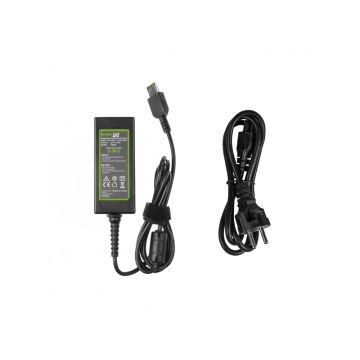 Green Cell Lenovo Thinkpad Laturi 45W - 20V - 2.25A  - Square Tip 