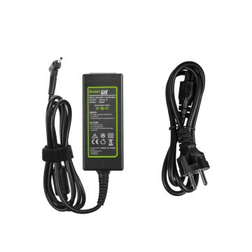 Green Cell 40W Asus Laturi 19V 2.1A - Liitin 2.5*0.7