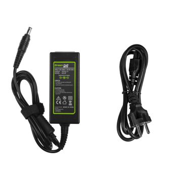 Green Cell Samsung NC10 19V laturi verkkovirta 40W 5.5 x 3.0 mm + keskipinni liittimellä 