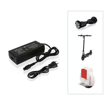 Hoverboard / tasapainolauta / sähköpotkulauta virtalähde / laturi 42V 2A