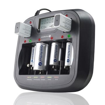 everActive NC-900U yleislaturi akkuparistoille