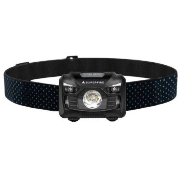 Superfire HL06 otsavalo 500lm - USB