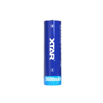 XTAR 18650 Akku suojapiirillä 3600 mAh