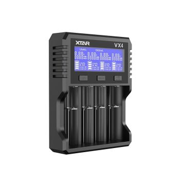 XTAR VX4 V2 USB-C yleislaturi – SET-pakkaus