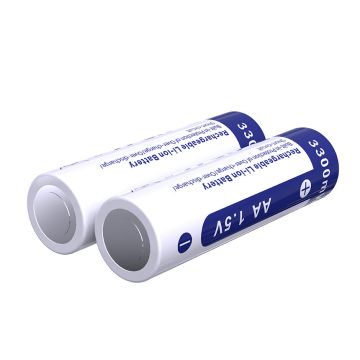 XTAR AA 1,5 V Li-ion ladattava paristo 2000 mAh, 4 kpl