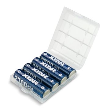 XTAR AA 1,5 V Li-ion ladattava paristo 2700 mAh, 4 kpl