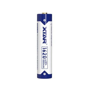 XTAR AAA 1,5 V Li-ion ladattava paristo 1000 mAh, 4 kpl