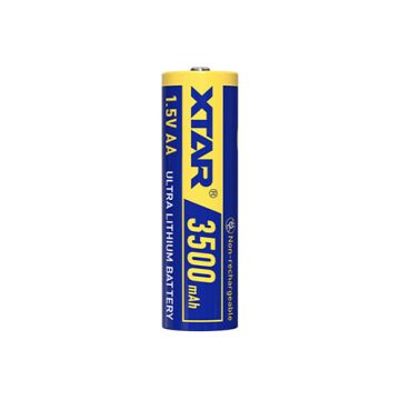 XTAR AA 1,5 V litiumparisto 3500 mAh, 4 kpl (kertakäyttö)