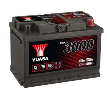 Yuasa YBX3096 12V 75Ah Käynnistysakku - RAJOITETTU ERÄ