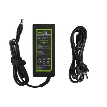Green Cell 65W Asus / Toshiba / Compaq / Medion Laturi 19V 3.42A - Liitin 5.5*2.5