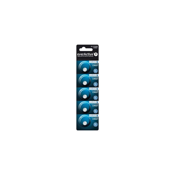 everActive Nappiparisto CR927 3V litium - 5 kpl blisteri