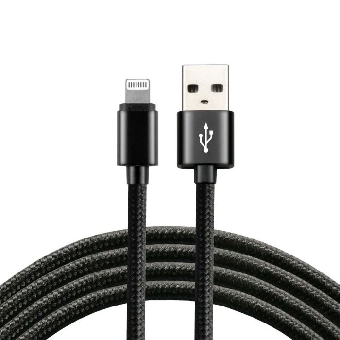 everActive CBB-1IB USB-A – Lightning latauskaapeli 1 m, musta