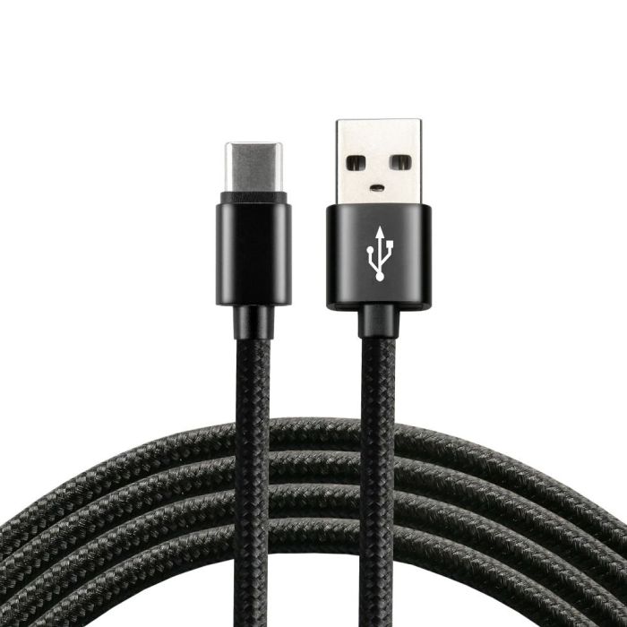 everActive CBB-0.3CB USB-A – USB-C latauskaapeli 30 cm, punottu