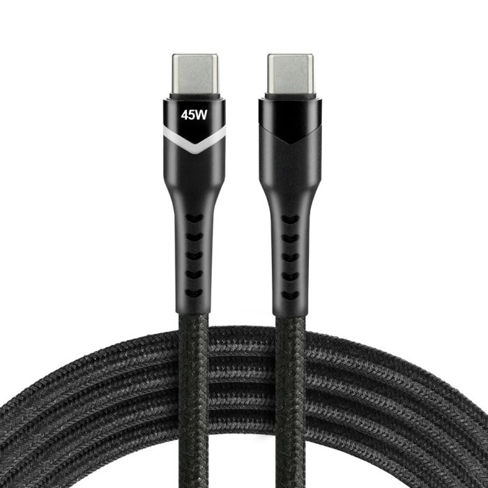 everActive CBB-3PDR USB-C – USB-C PD-latauskaapeli 45 W, 3 m