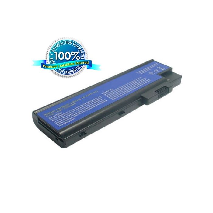 Acer TravelMate 4220 ja  Aspire 5600 akku 4400 mAh - Musta