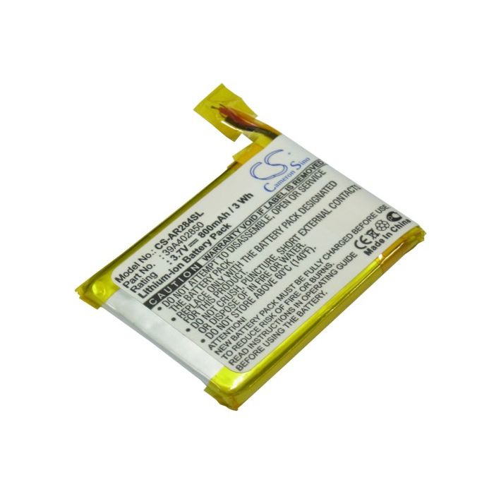Archos 28 Internet Tablet, 8100 MP3-Soittimen Akku