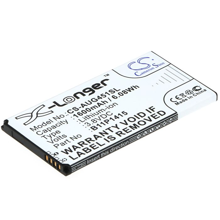 Asus Z00SD, ZC451TG, ZenFone Go 4.5 akku 1600 mAh