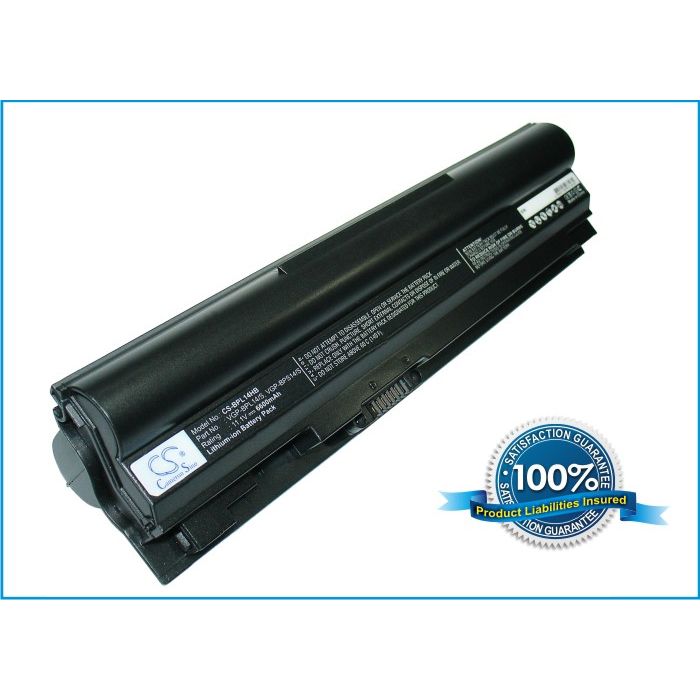 Sony VAIO VGP-BPL14 ja VGP-BPS14 akku 6600 mAh - Musta