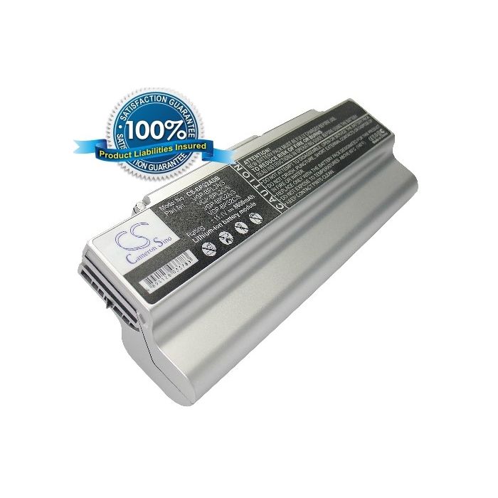 Sony VAIO VGP-BPS2A ja VGP-BPL2A akku 8800 mAh - Hopea