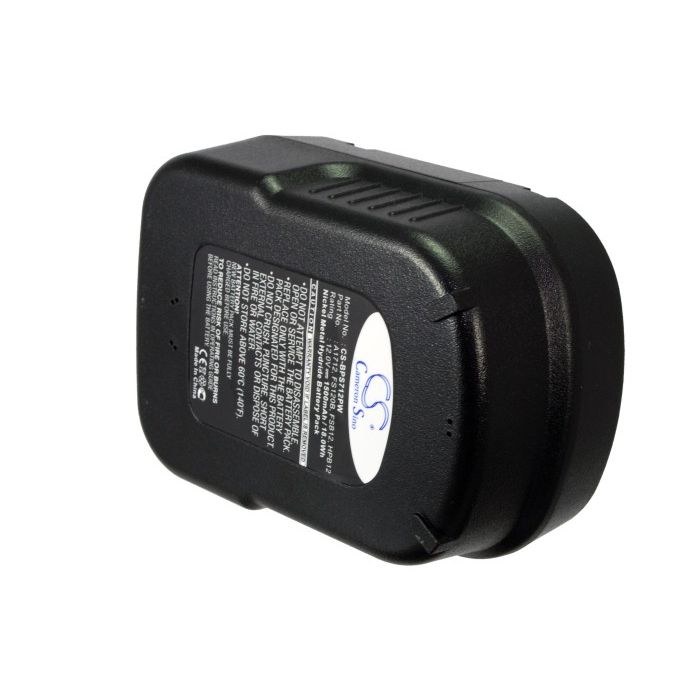 Black & Decker  A1712 Ni-MH 12 V akku 1500 mAh
