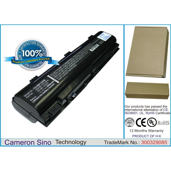 Dell Inspiron 1300, Inspiron B120, Inspiron B130 akku 6600 mAh Dell Inspiron 1300, Inspiron B120, Inspiron B130 akku 6600 mAh