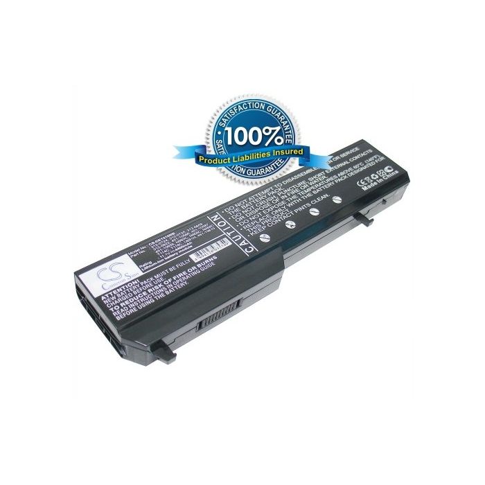 Dell Vostro 1310, Vostro 1320, Vostro 1510, Vostro 1511, Vostro 1520, Vostro 2510 akku 4400 mAh - Musta