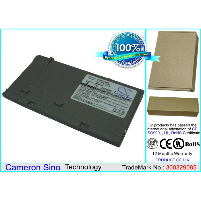 Dell Latitude D400 akku 3600 mAh