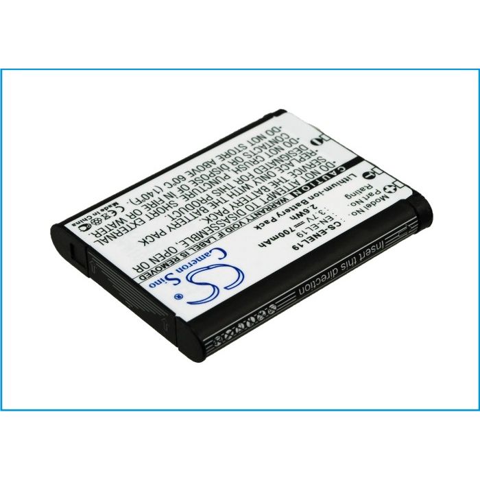 Nikon EN-EL19 akku - 700 mAh