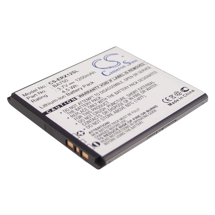 SonyEricsson Xperia Arc akku 1200 mAh SonyEricsson Xperia Arc akku 1200 mAh