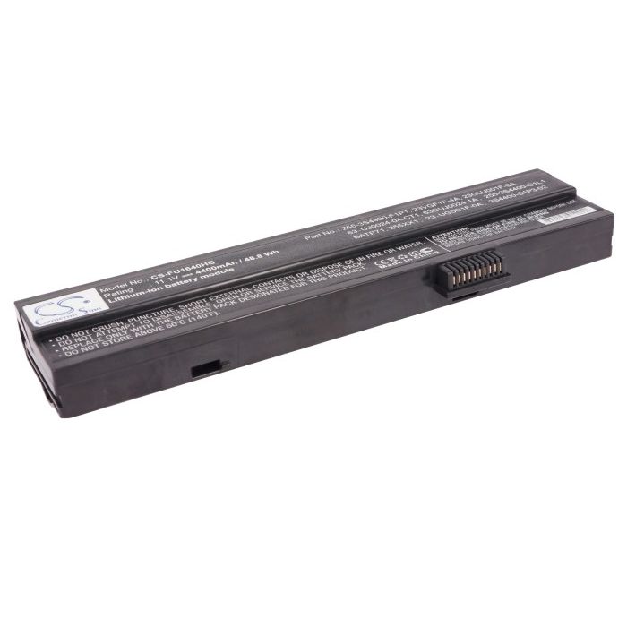 Fujitsu Amilo A1640, Amilo A1645, Amilo A7640, Amilo M1405, Amilo M1424, Amilo M1425, Amilo M1425(B), Amilo M1437, M1439, Amilo M7405, Amilo M7425, Amilo Pro V2020 akku 4400 mAh