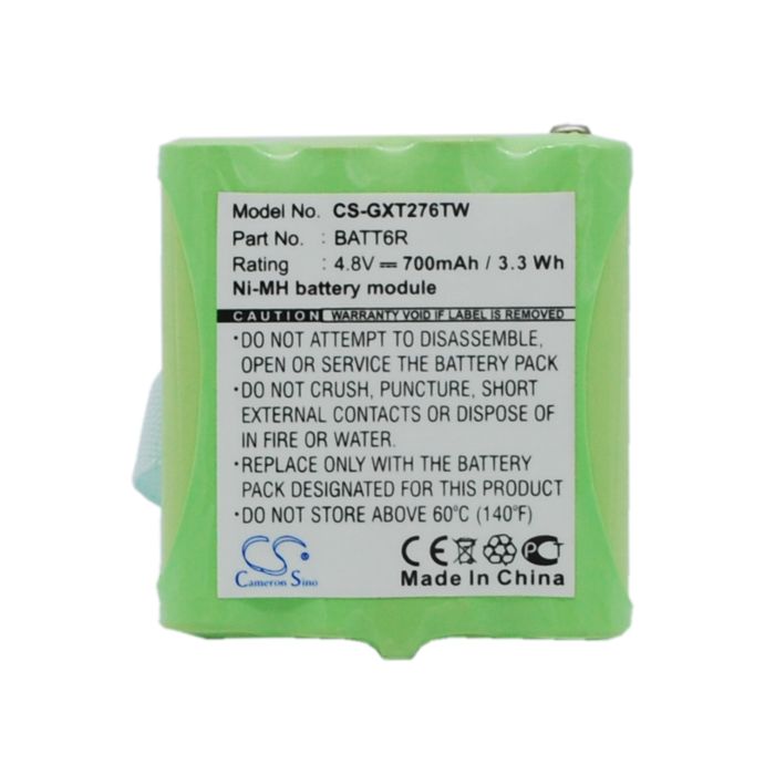 Midland GXT635, GXT650, GXT661 akku 700mAh